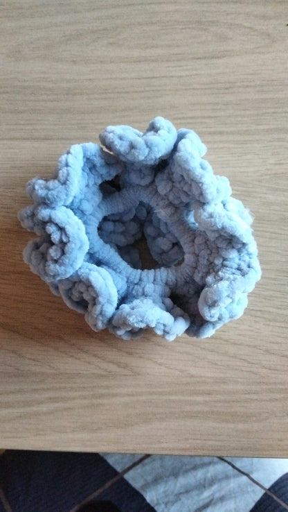 Crochet Christmas Scrunchies