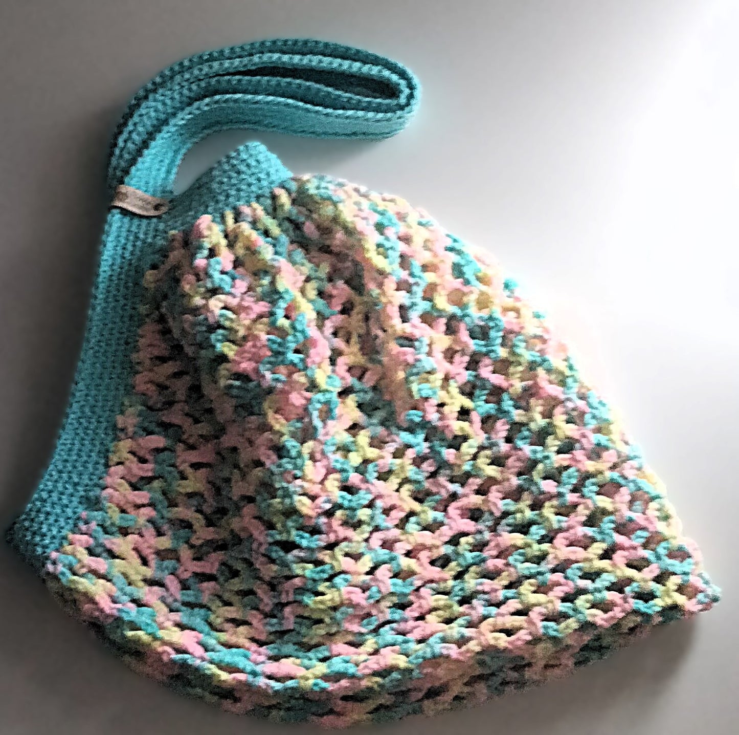 Mesh Market Bag Bubble Gum