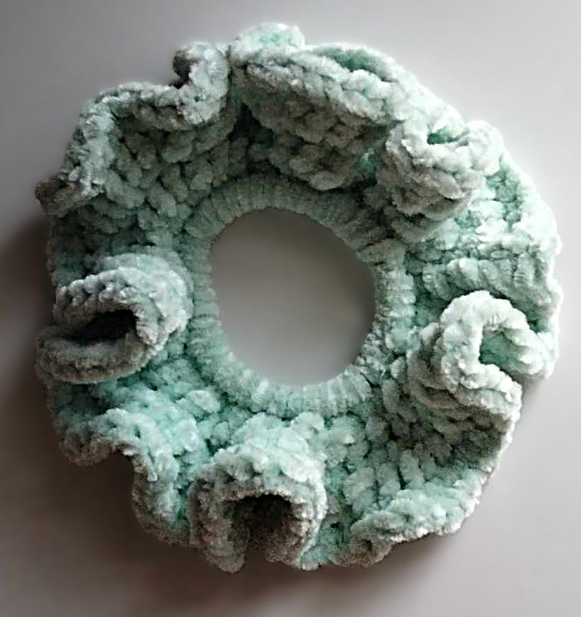 Crochet Easter Scrunchies