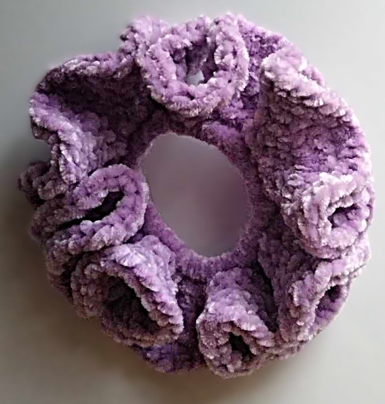 Crochet Easter Scrunchies