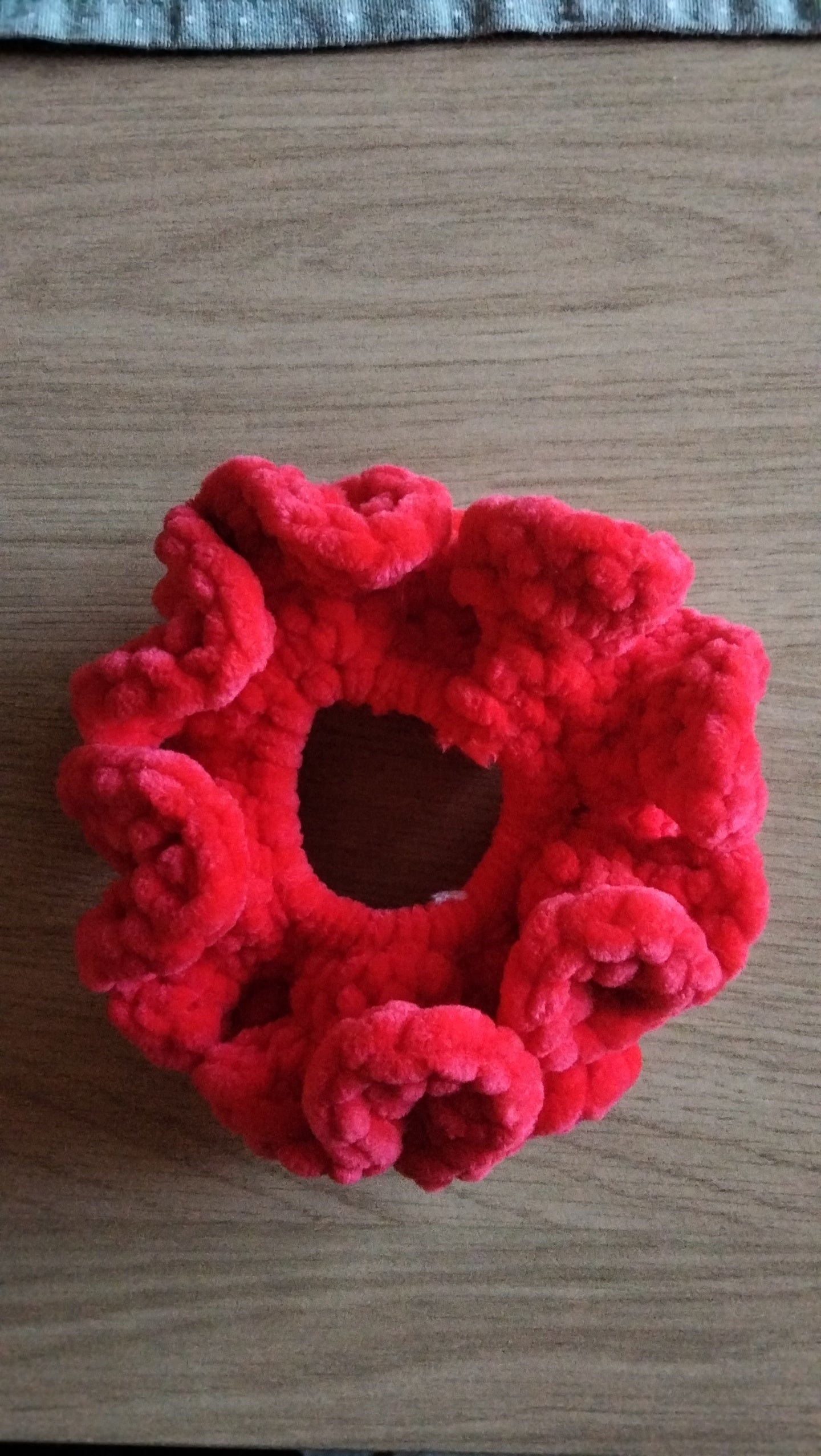 Crochet Christmas Scrunchies